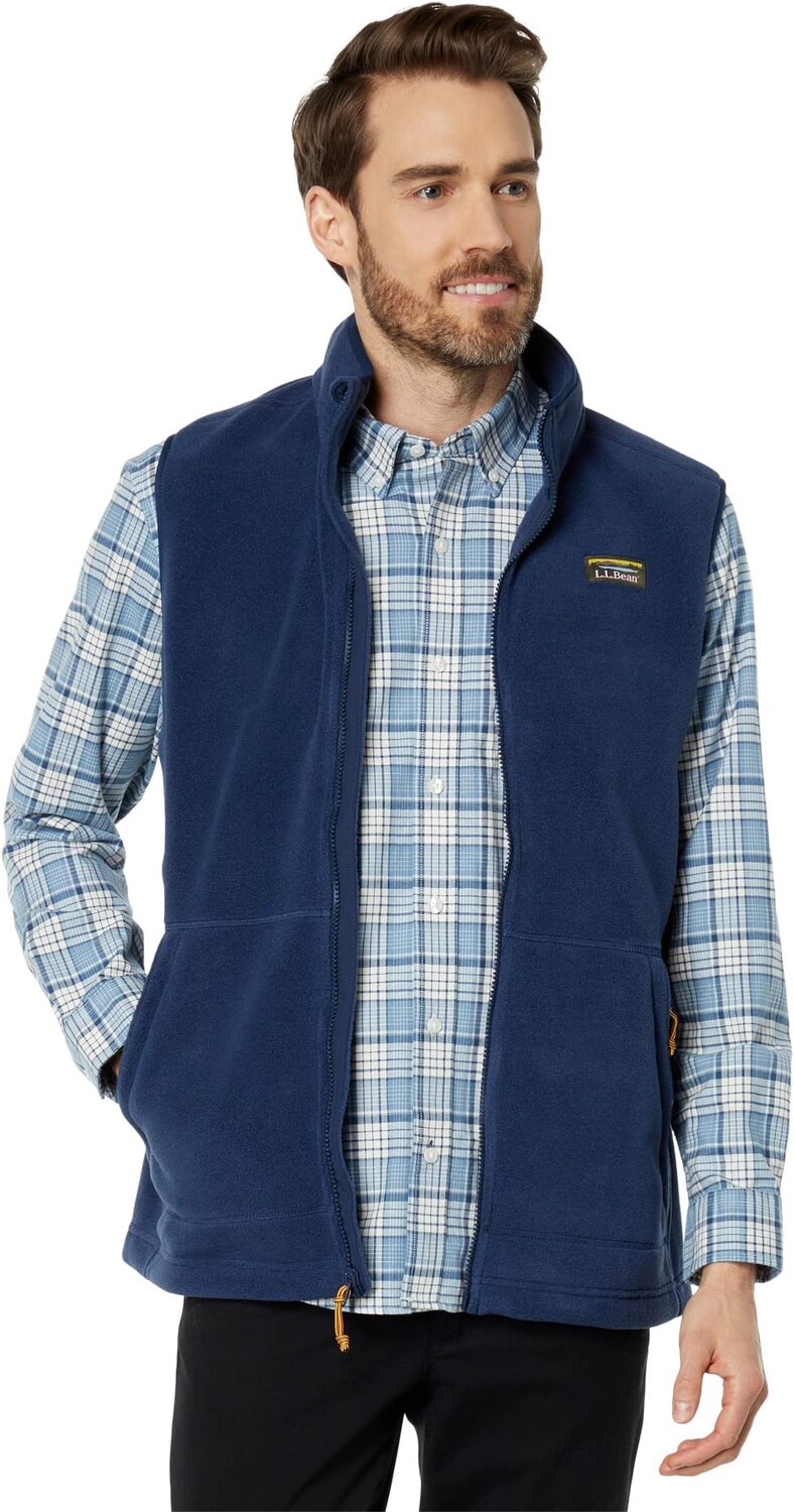 

Классический флисовый жилет Mountain High L.L.Bean, цвет Nautical Navy
