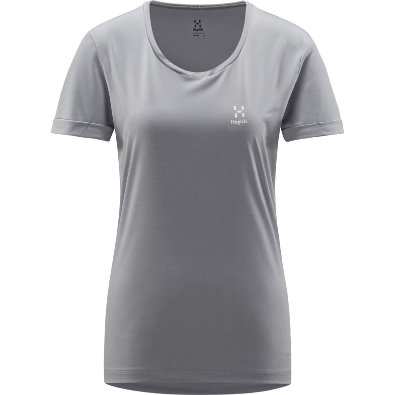 Женская футболка Ridge Hike Haglöfs, серый