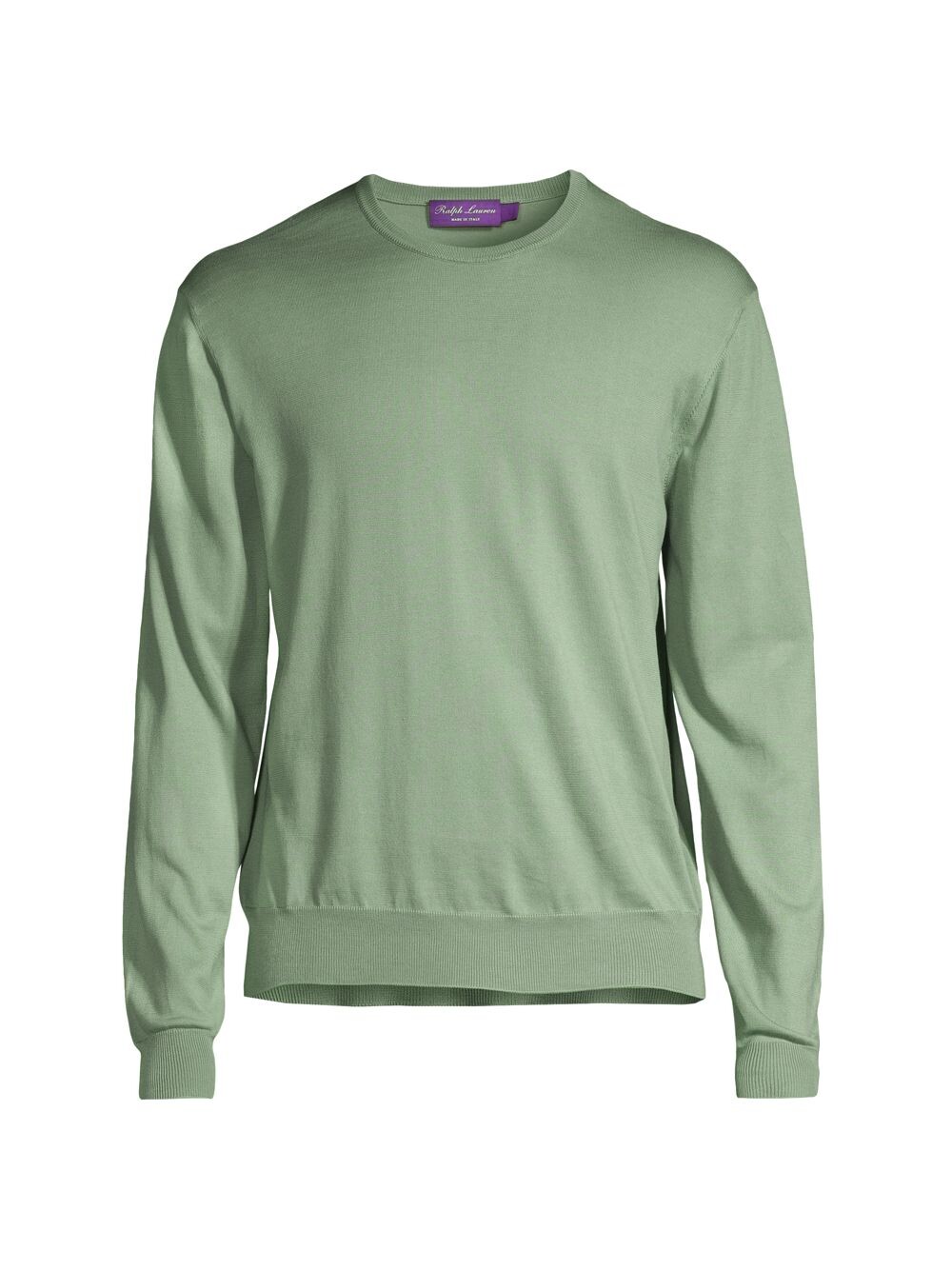 

Свитер с круглым вырезом Wisteria Ralph Lauren Purple Label, зеленый