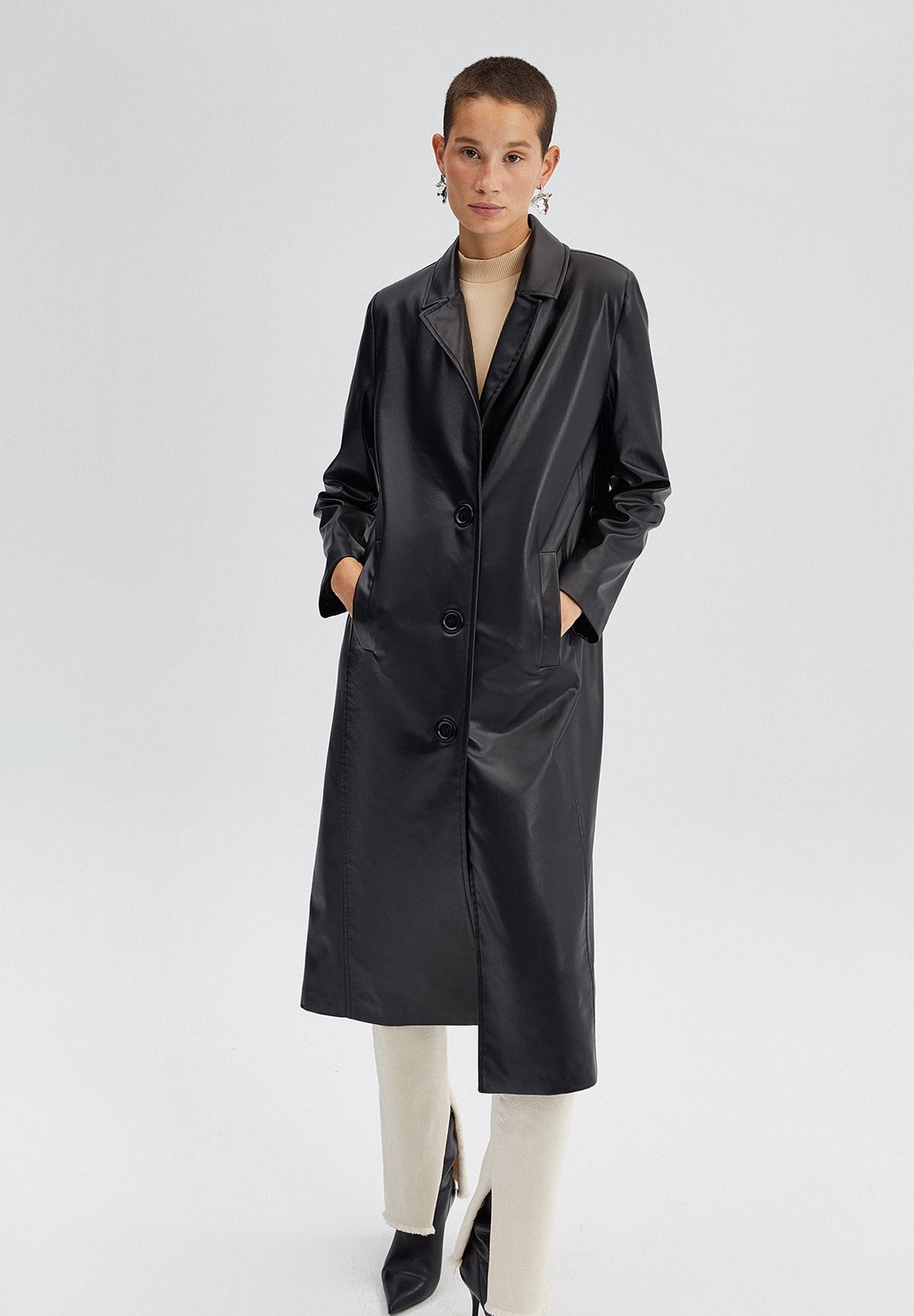 Классическое пальто Touché Privé, черный