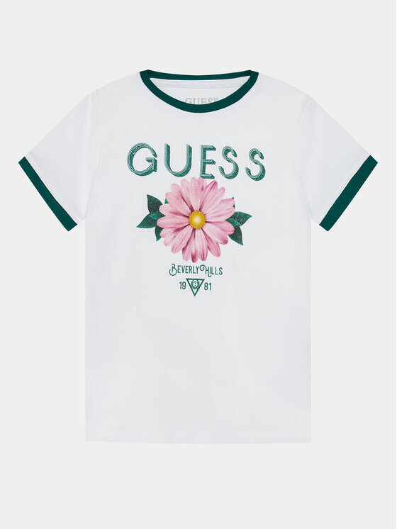 

Футболка стандартного кроя Guess, белый
