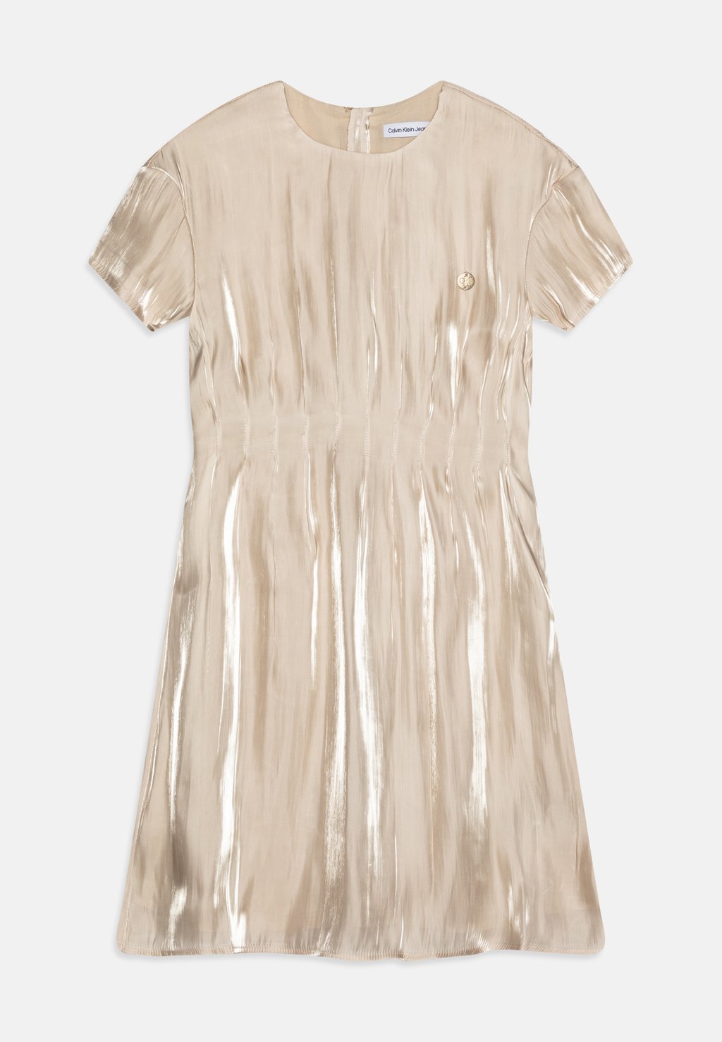 Элегантное платье Dress Calvin Klein Jeans, цвет frosted almond сумочка calvin klein jeans sculpted bag цвет frosted almond