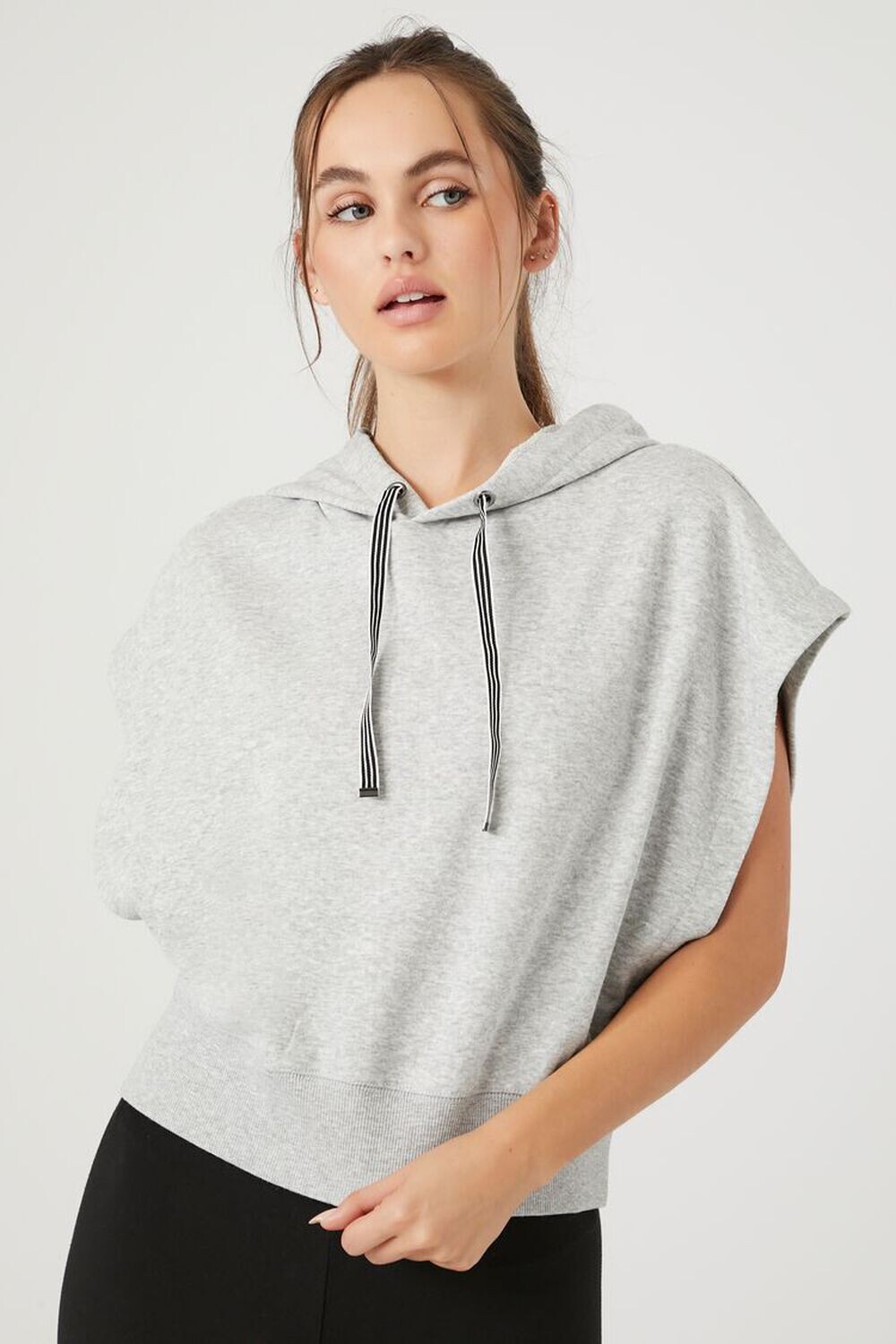 

Активная толстовка без рукавов Forever 21, серый
