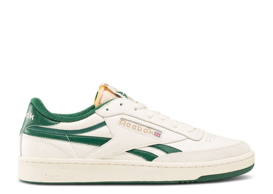 

Кроссовки Reebok Club C Revenge Vintage 'Chalk Dark Green', белый
