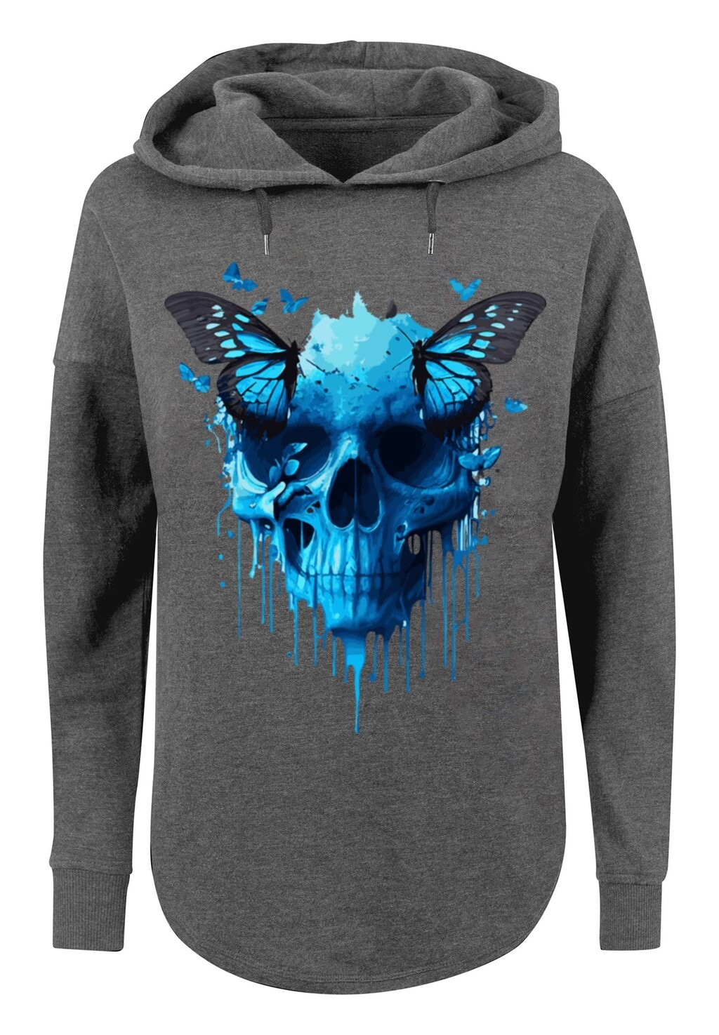 

Толстовка TOTENKOPF MIT SCHMETTERLING F4NT4STIC, темно-серый