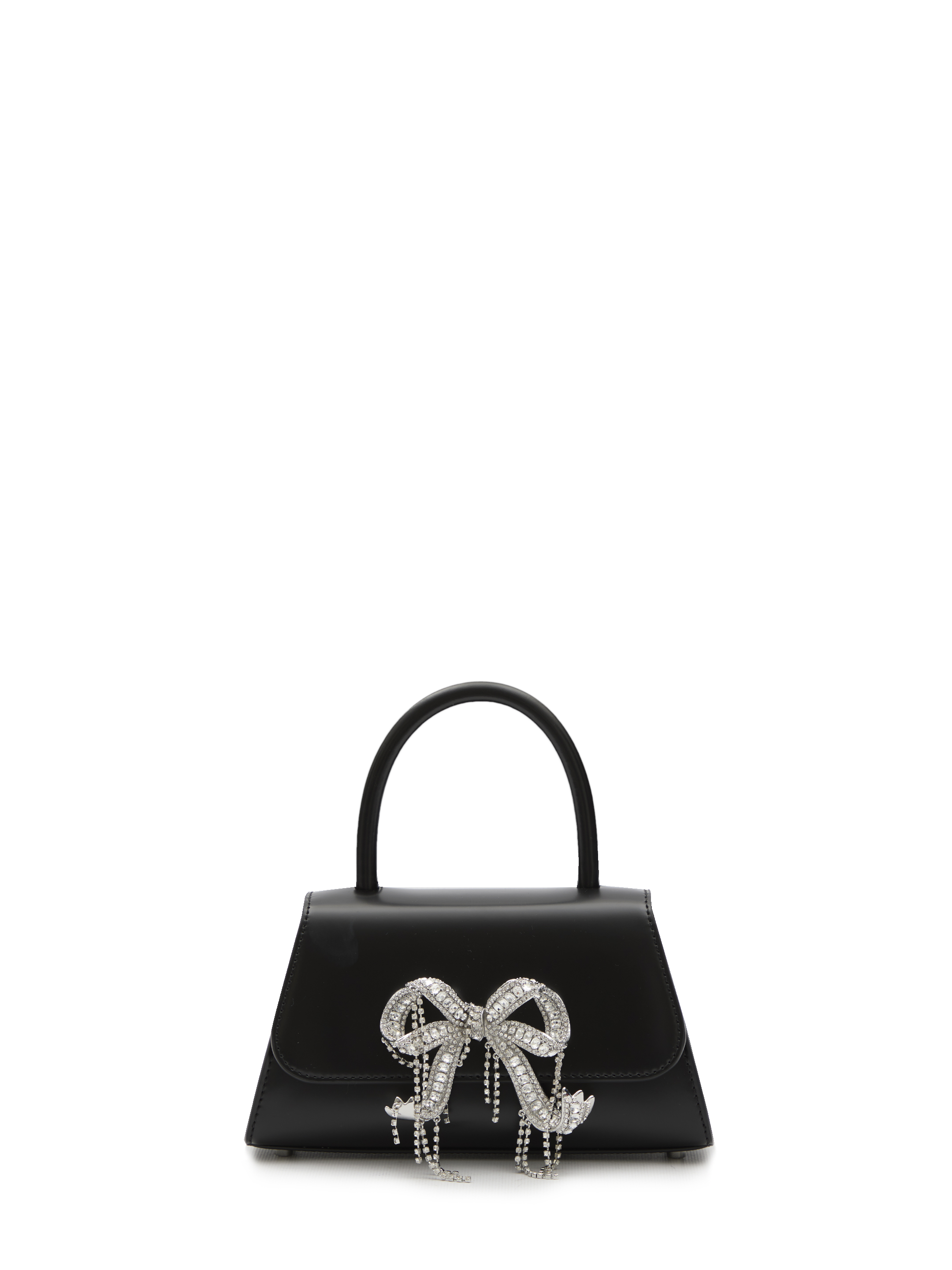 Сумка Self Portrait Mini Bow, черный дорожная сумка с одним отделением и съемным ремнем blackwood albion black