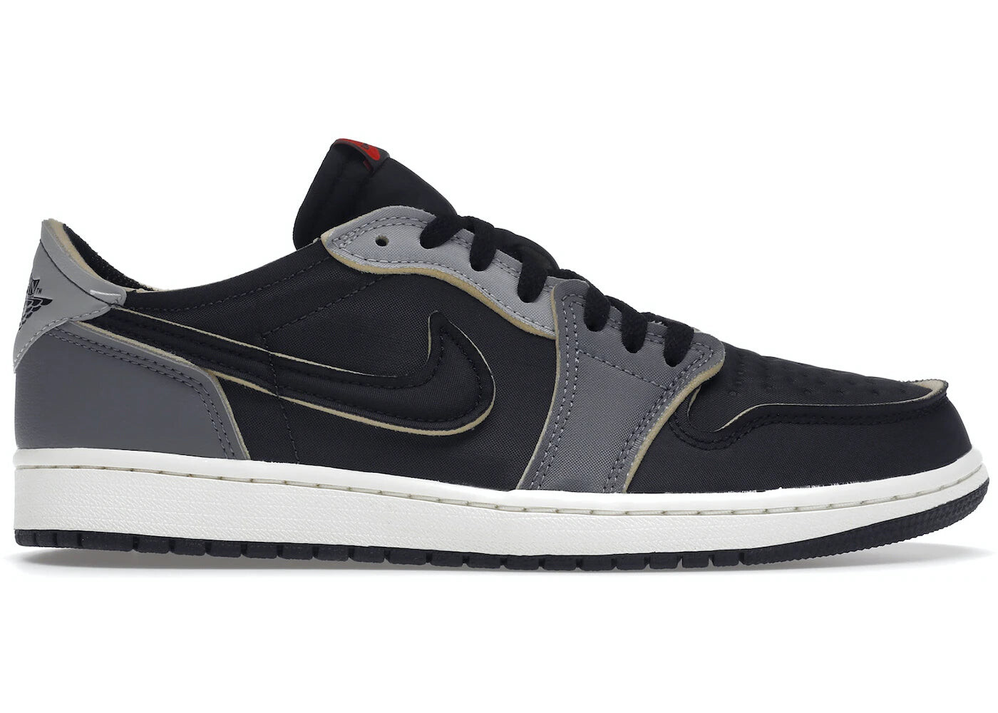 

Кроссовки Nike Air Jordan 1 Low OG EX, черный / серый
