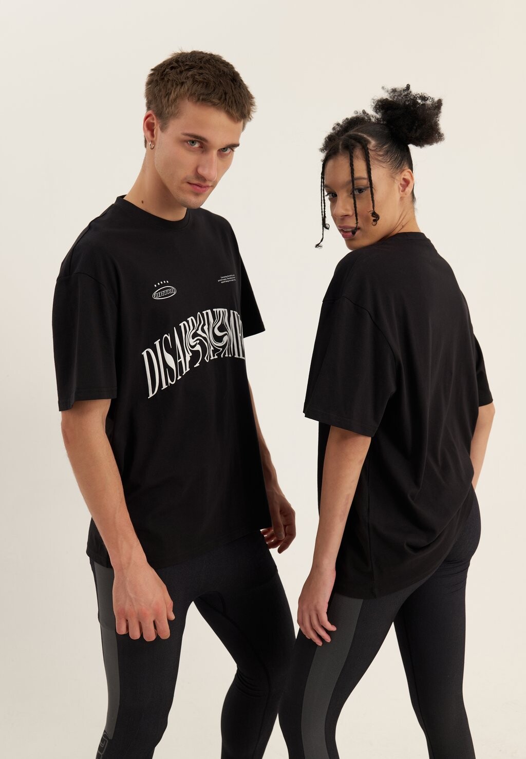 

Футболка с принтом Unisex YOURTURN, черный