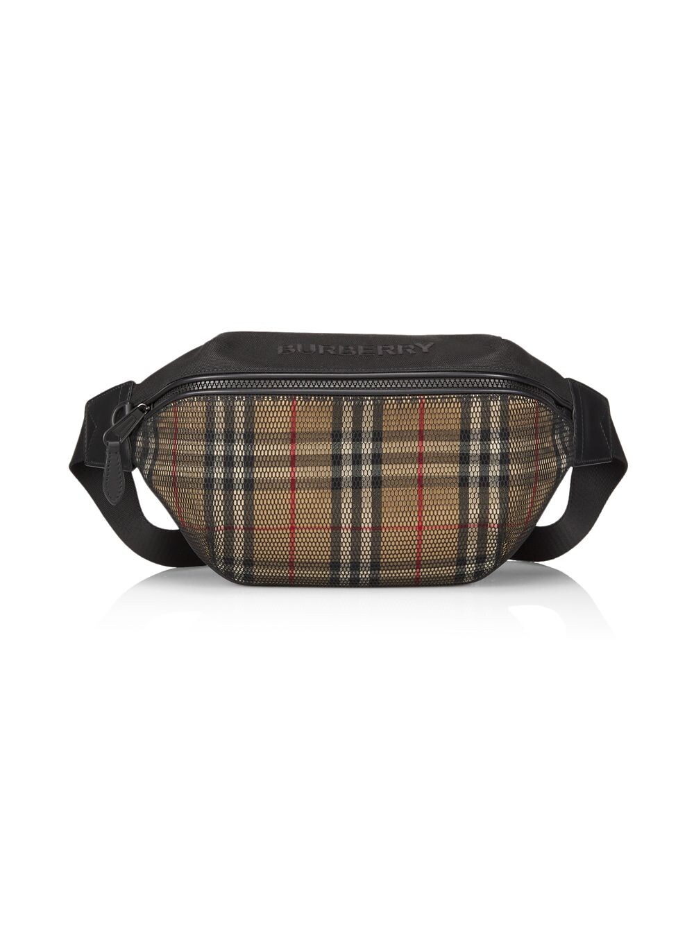 

Поясная сумка Sonny в клетку Burberry, бежевый