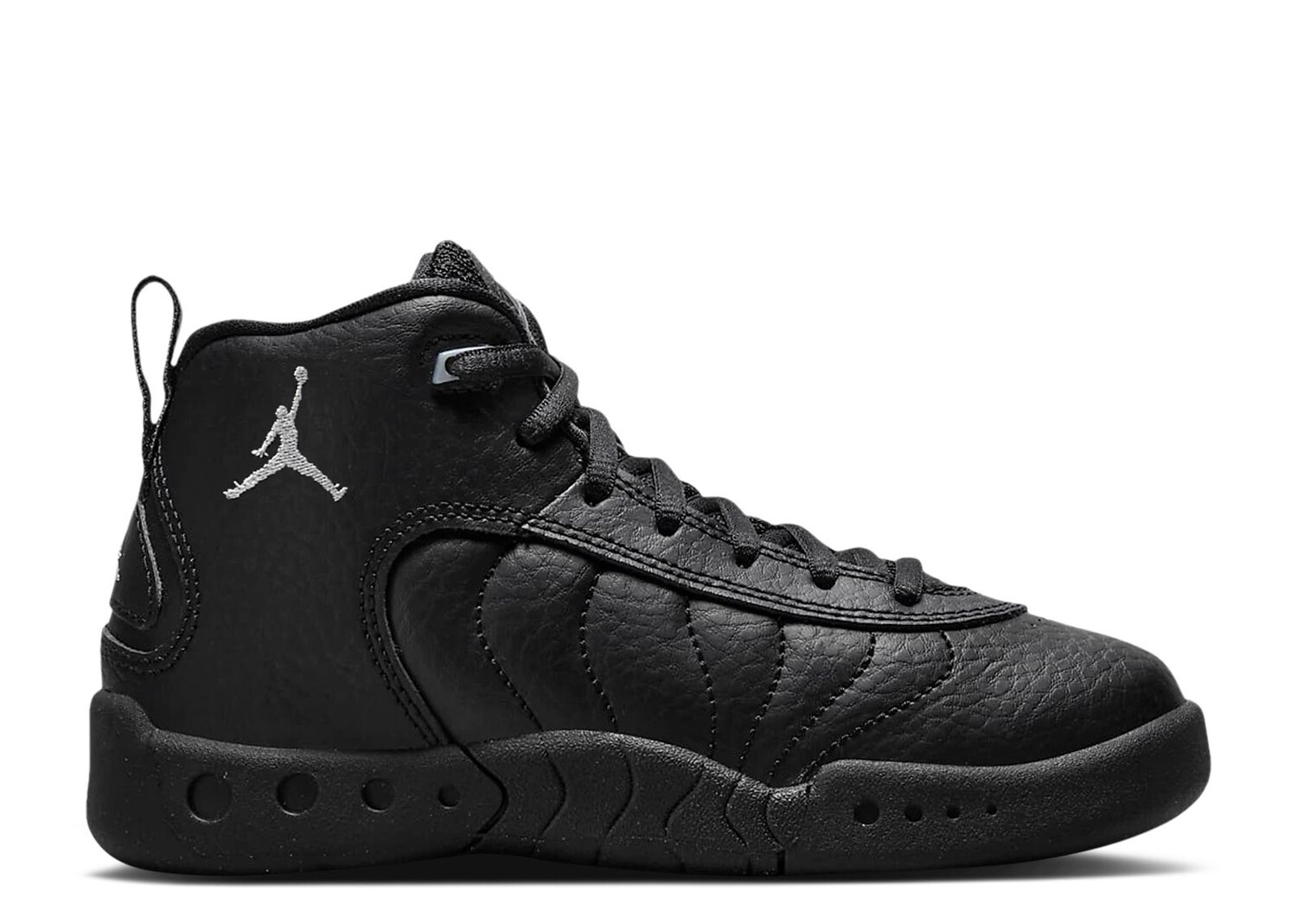 

Кроссовки Air Jordan Jordan Jumpman Pro Ps 'Black Metallic Silver', черный