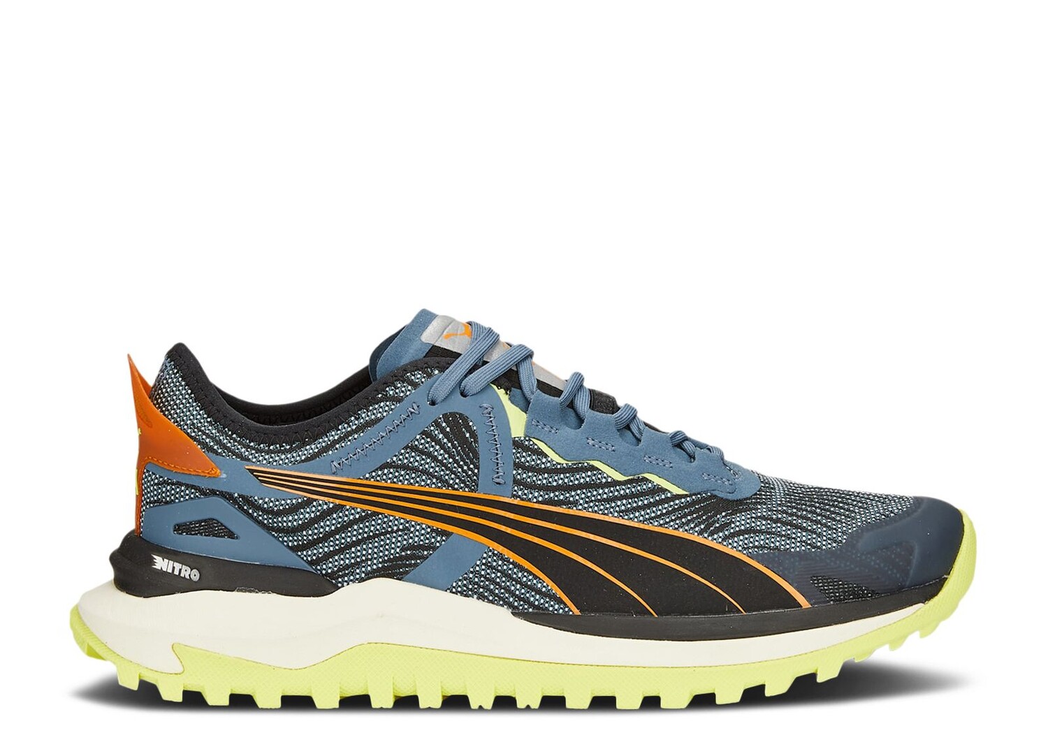 

Кроссовки Puma Voyage Nitro 2 'Blue Wash Orange Brick', синий