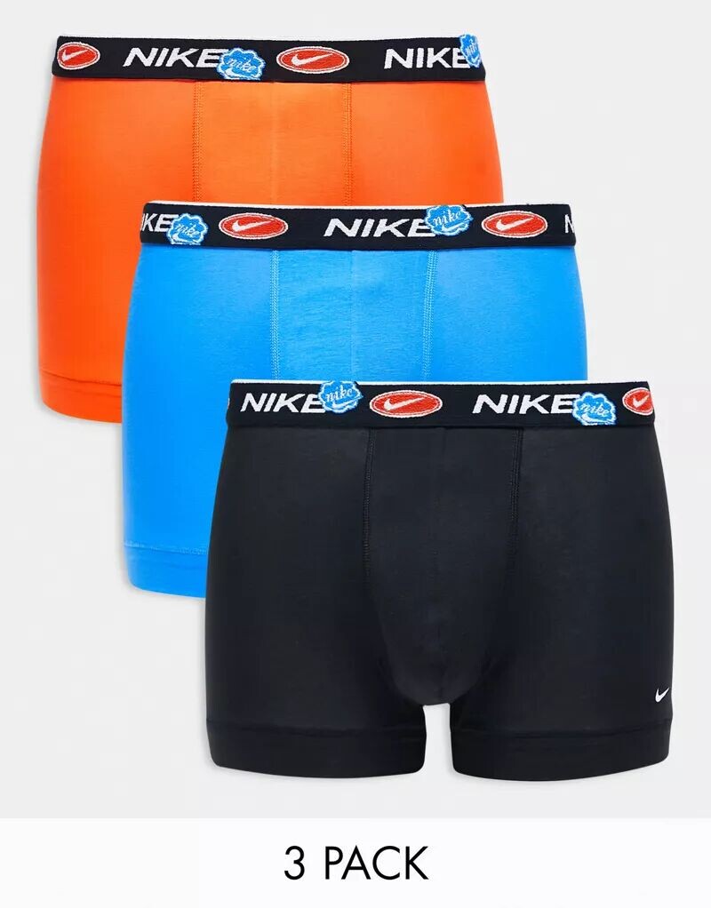 

Набор из трех трусов Nike Everyday Cotton Stretch разных цветов