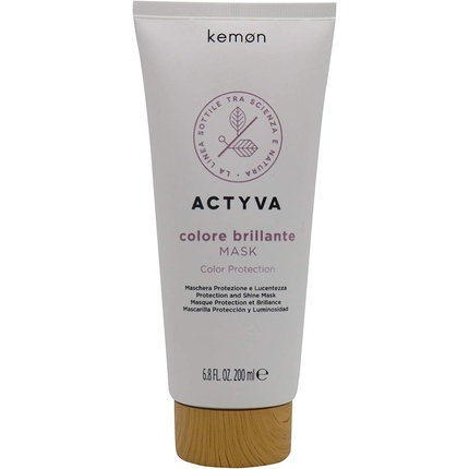 Actyva Colore Brilliant Маска для интенсивного ухода за волосами 200мл, Kemon маска для интенсивного ухода за волосами argan oil beauty masque 200мл