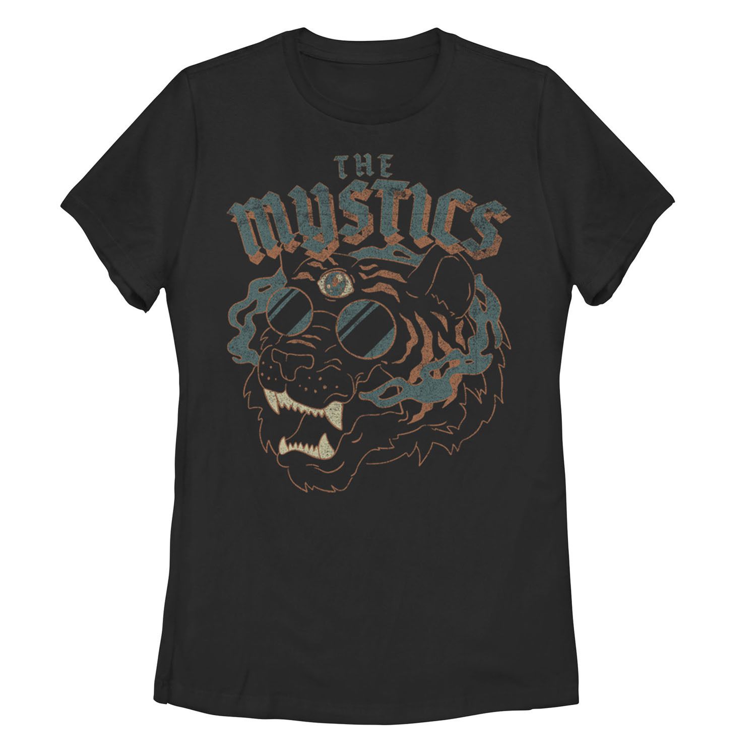 Детская футболка с рисунком «Трехглазый тигр» The Mystics