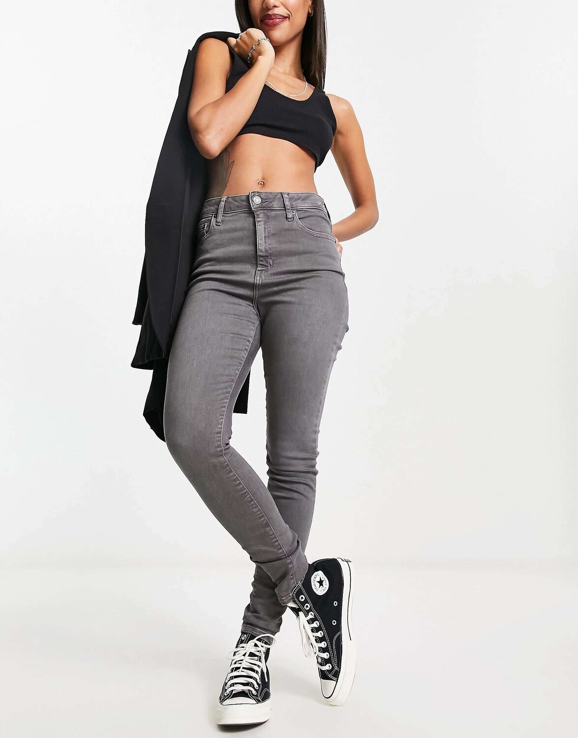 

Серые скинни ASOS Ultimate
