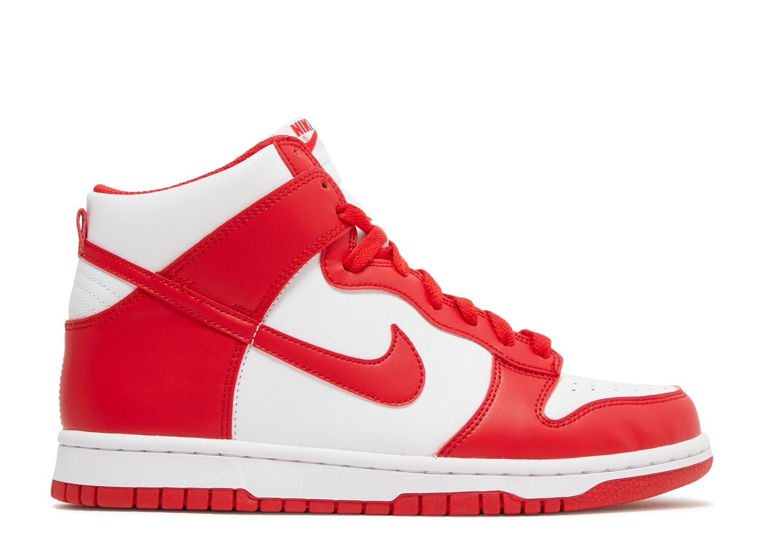 

Кроссовки Nike Dunk High Gs 'Championship Red', красный