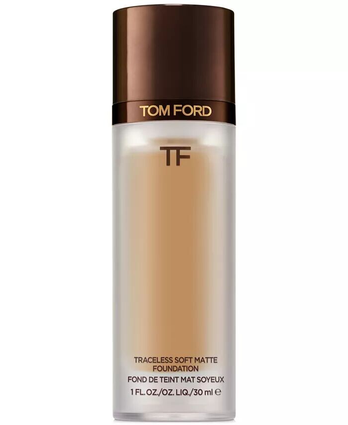 

Мягкая матовая основа Traceless, 1 унция Tom Ford, цвет 8.7 Golden Almond-dark, warm olive undertone