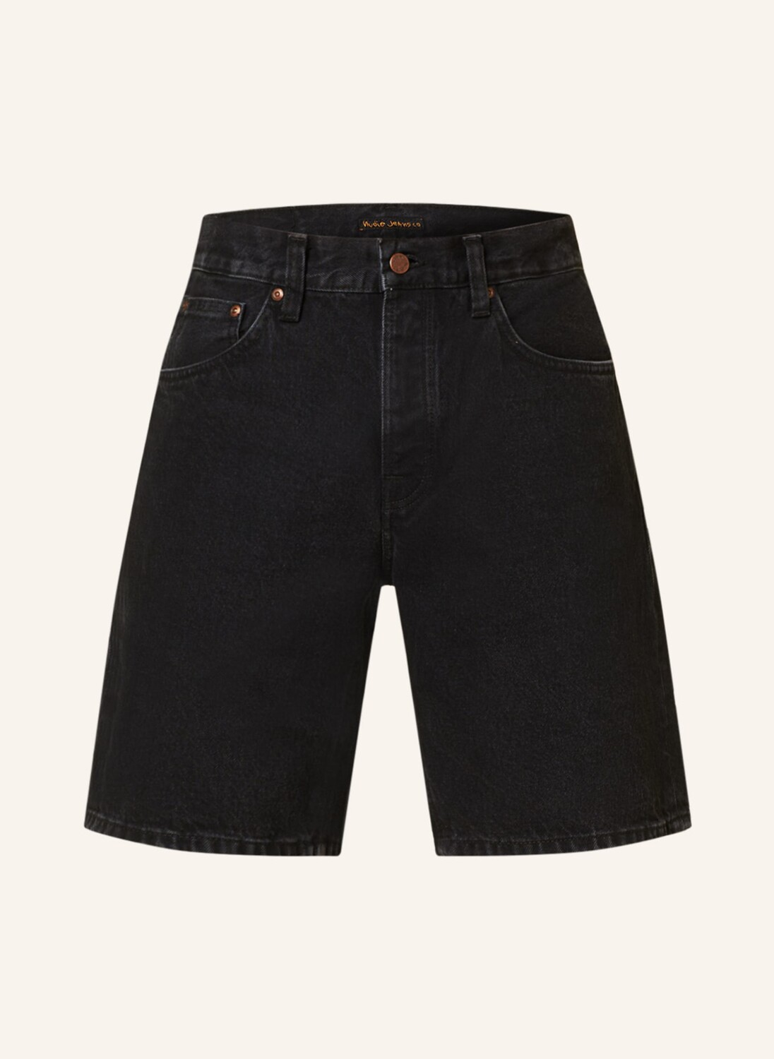 

Джинсовые шорты Nudie Jeans SETH, черный