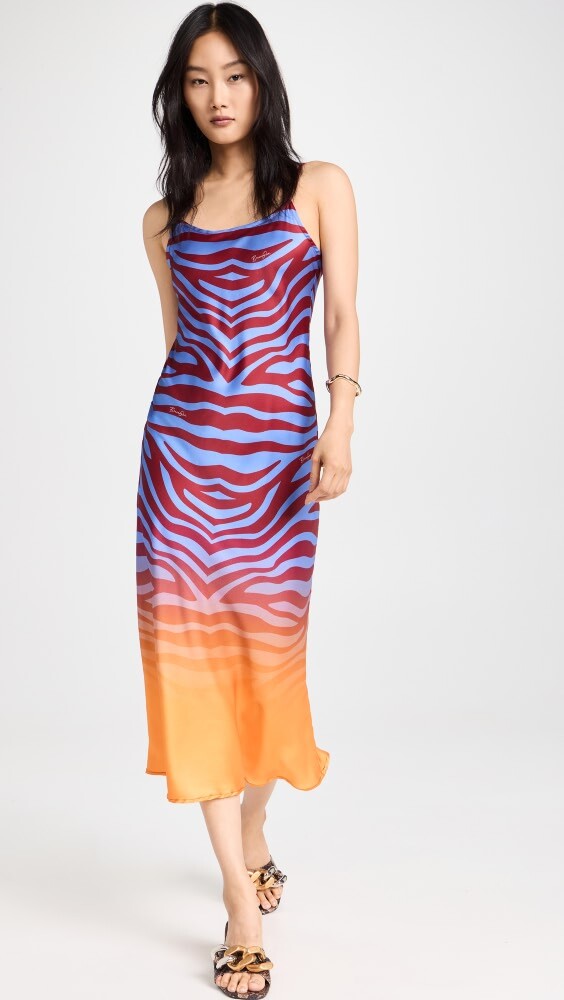

Платье BruceGlen Blue Zebra Slip, синий