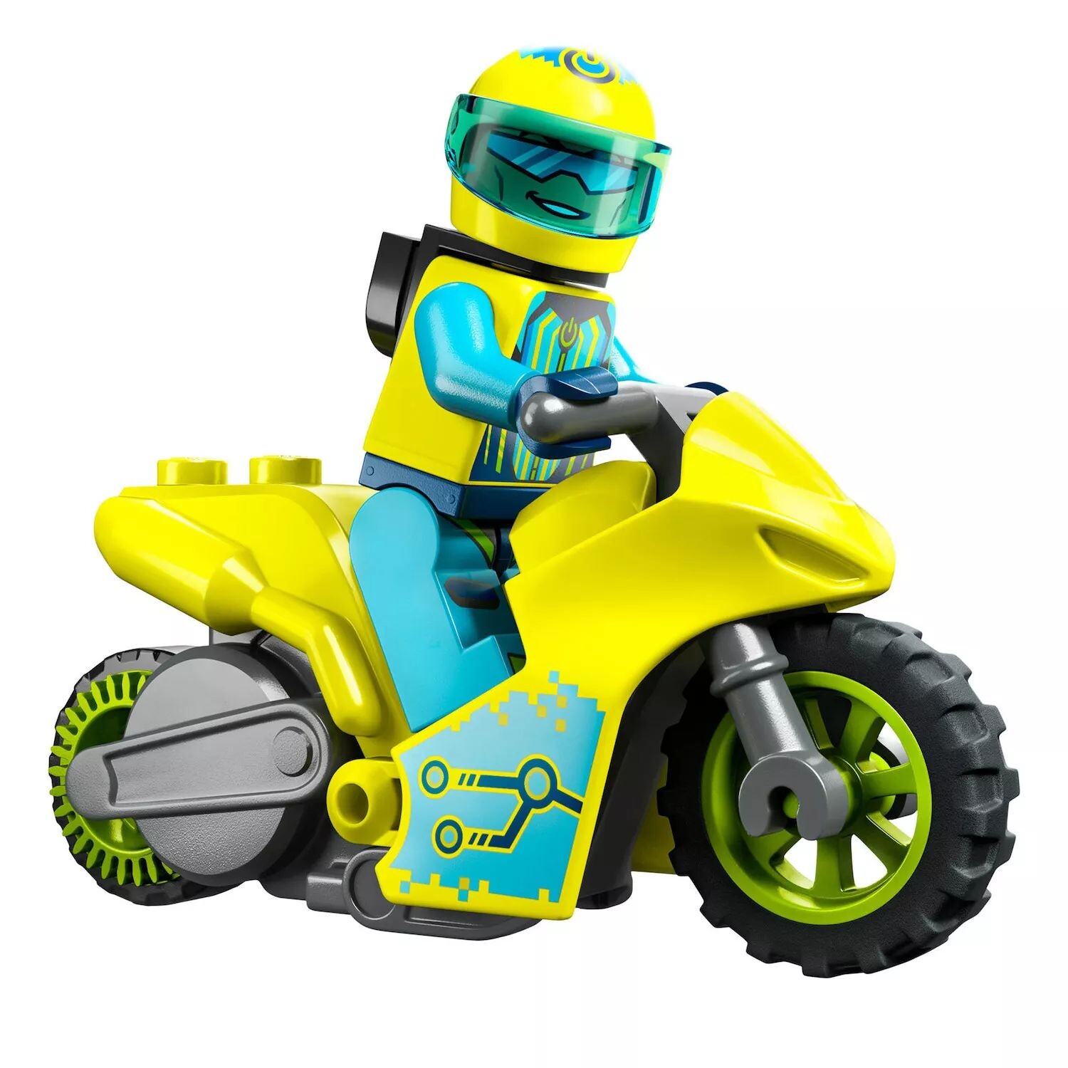 

LEGO City Cyber ​​Stunt Bike 60358 Набор строительных игрушек LEGO