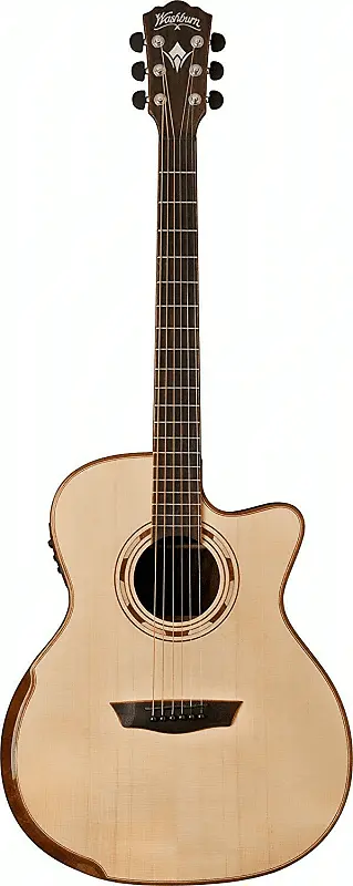 

Акустическая гитара Washburn Comfort Acoustic Electric Guitar - Natural - WCG25SCE
