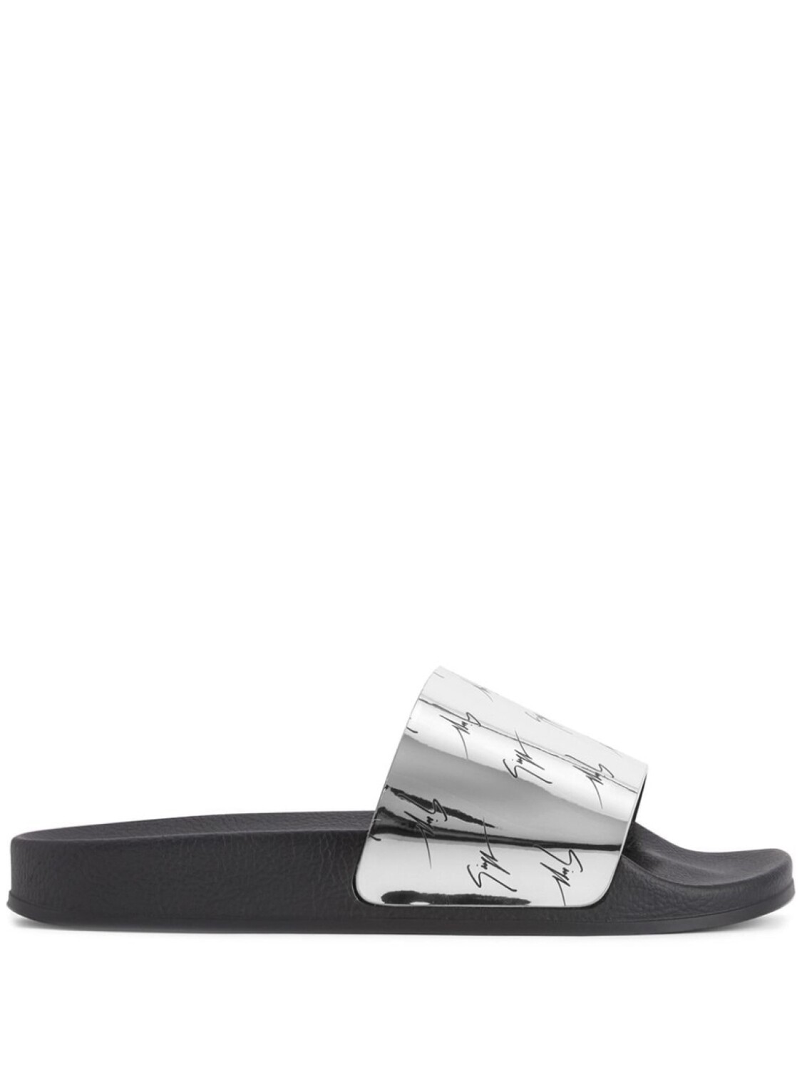 

Giuseppe Zanotti шлепанцы Brett, серый