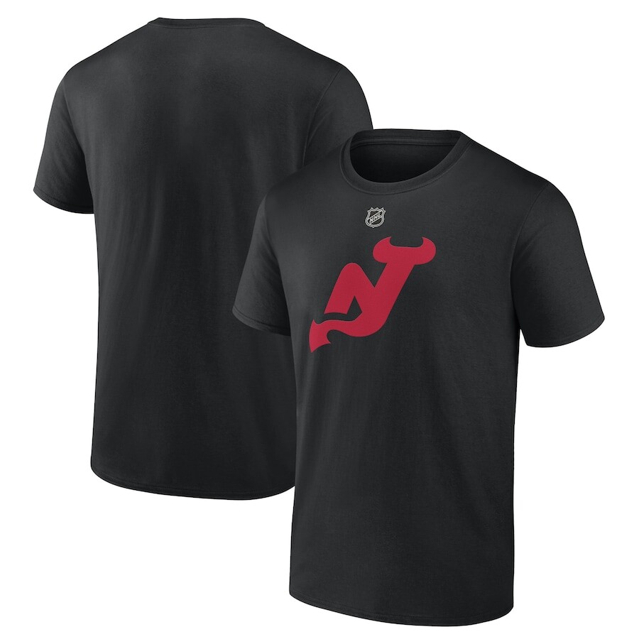 

Футболка с коротким рукавом Fanatics Branded New Jersey Devils, черный