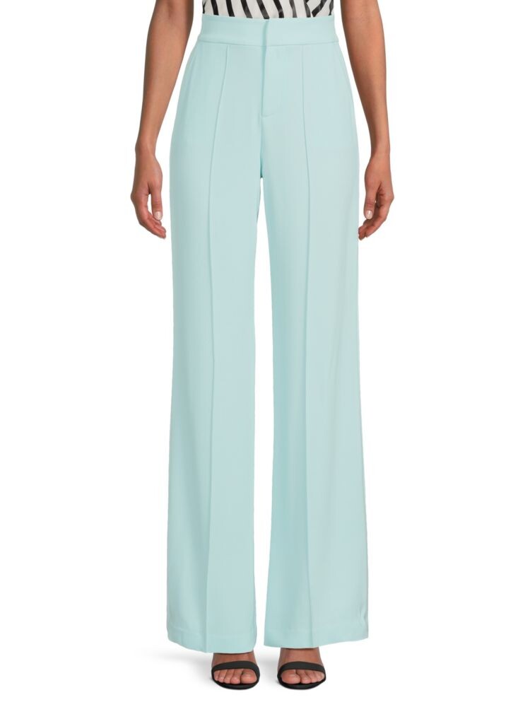 

Широкие брюки Dylan с высокой посадкой Alice + Olivia, цвет Color