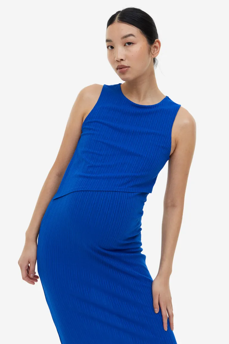 

Кружевное платье для кормления H&M, синий