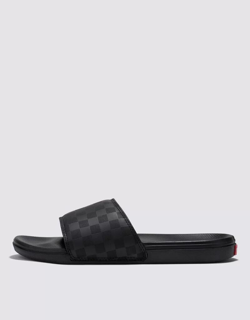 

Шлепанцы Vans La Costa в черную шахматную клетку