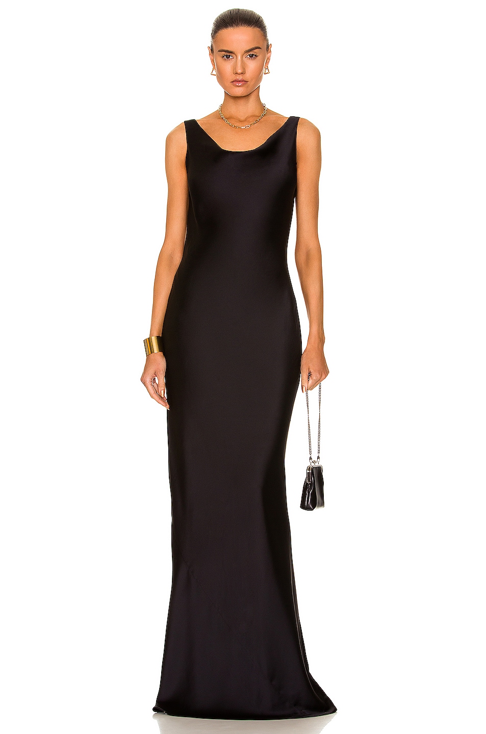 Платье Norma Kamali Maria Gown, черный