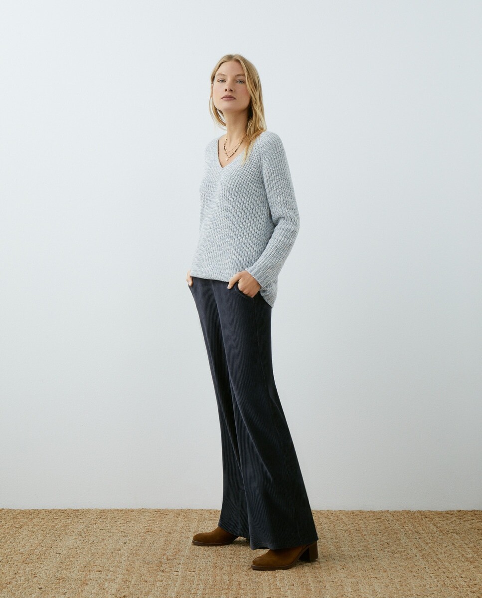 

Женские брюки палаццо Southern Cotton, серый