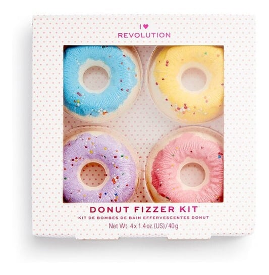

Бомбочки для ванны, 4 шт. I Heart Revolution, Donut Fizzer