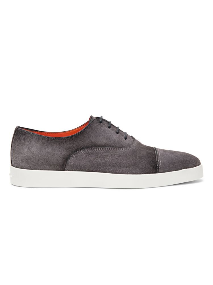 

Лоферы Behemot с носком Santoni, серый