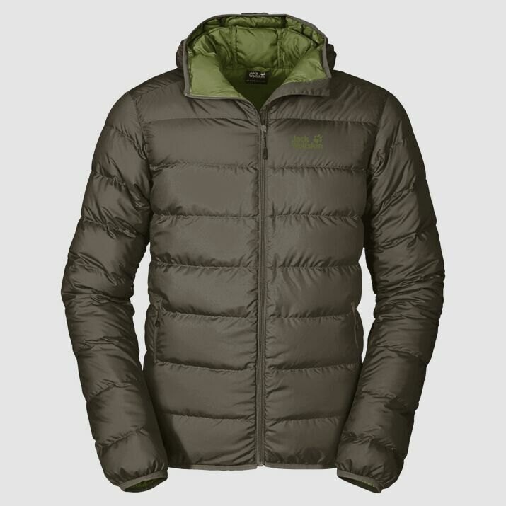 

Куртка Jack Wolfskin Helium Hooded, зеленый