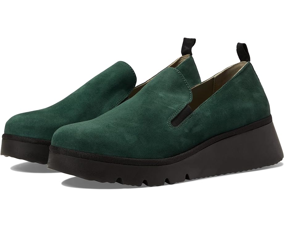 Лоферы FLY LONDON PECE406FLY, цвет Forest Green Suede