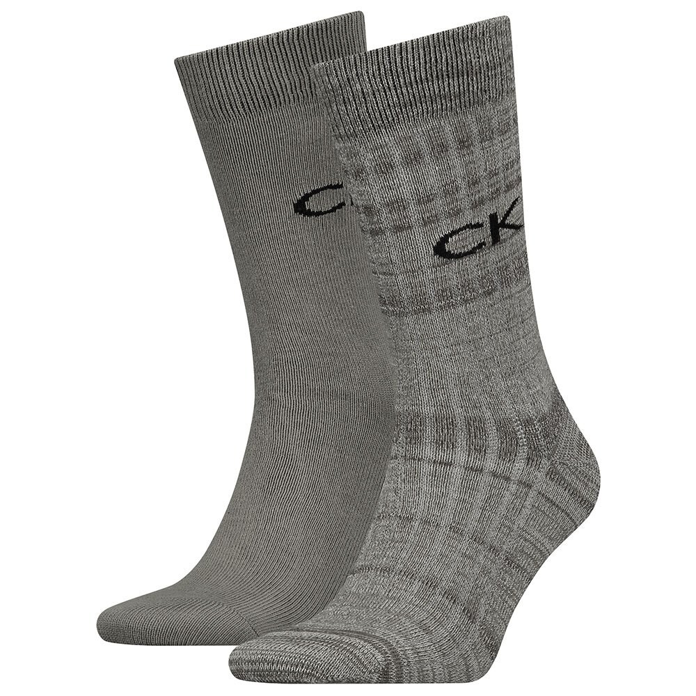 

Носки Calvin Klein Runfree Rib 2 шт, серый