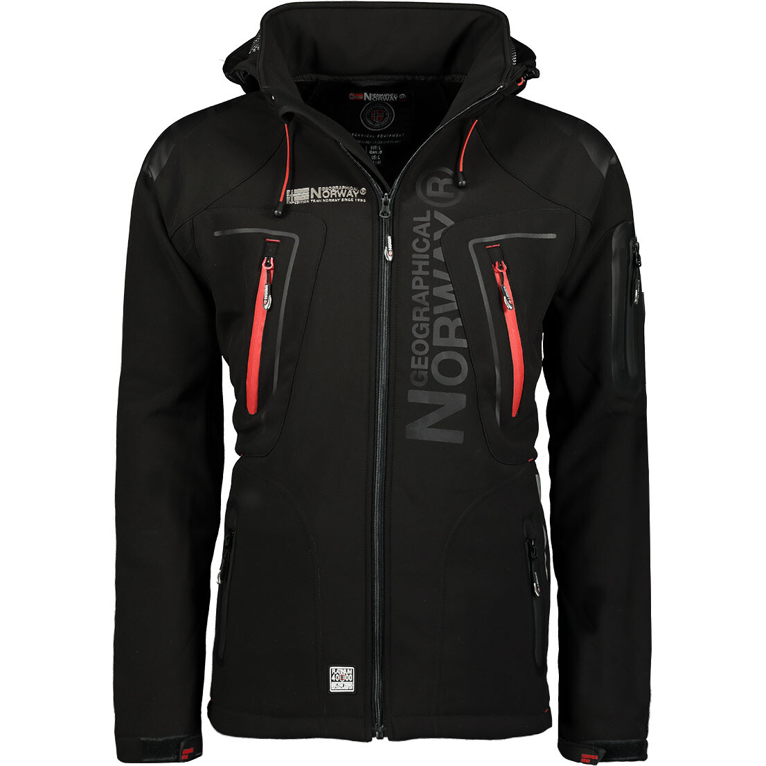 

Куртка Geographical Norway Softshelljacke, черный