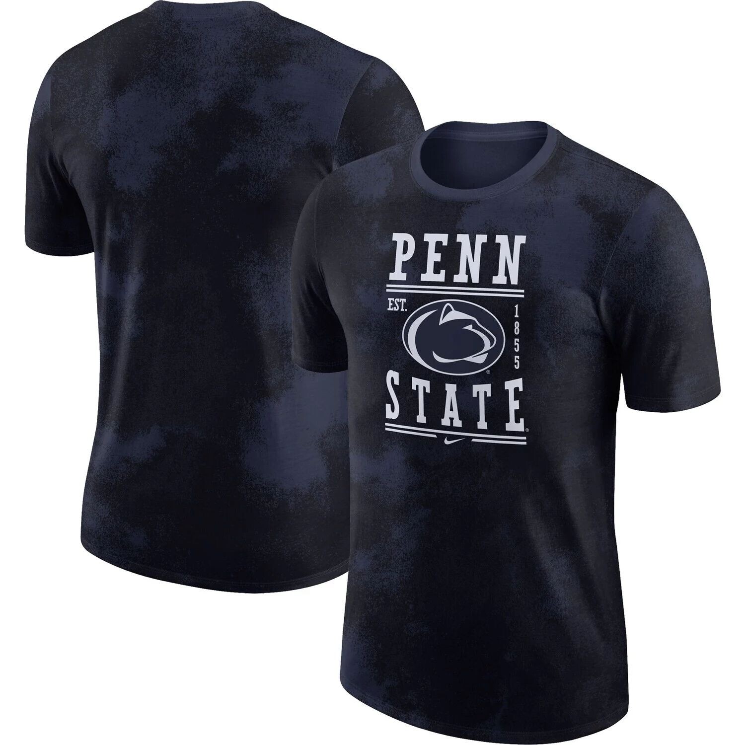 

Мужская темно-синяя футболка Penn State Nittany Lions Team Stack Nike