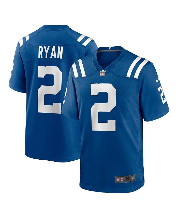 

Мужская майка Matt Ryan Royal Indianapolis Colts Game Nike, синий