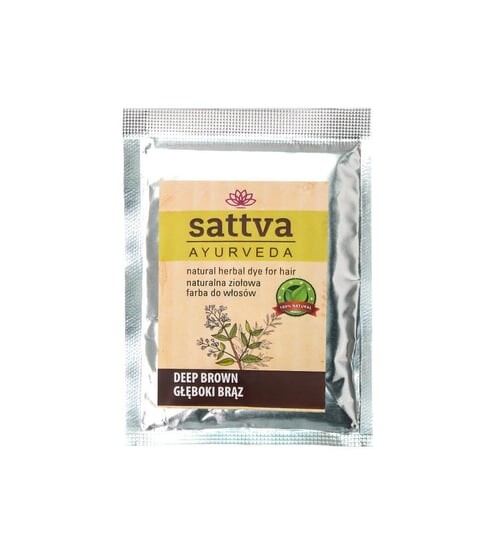

Хна темно-коричневая, пакетик, 10 г Satva, Sattva