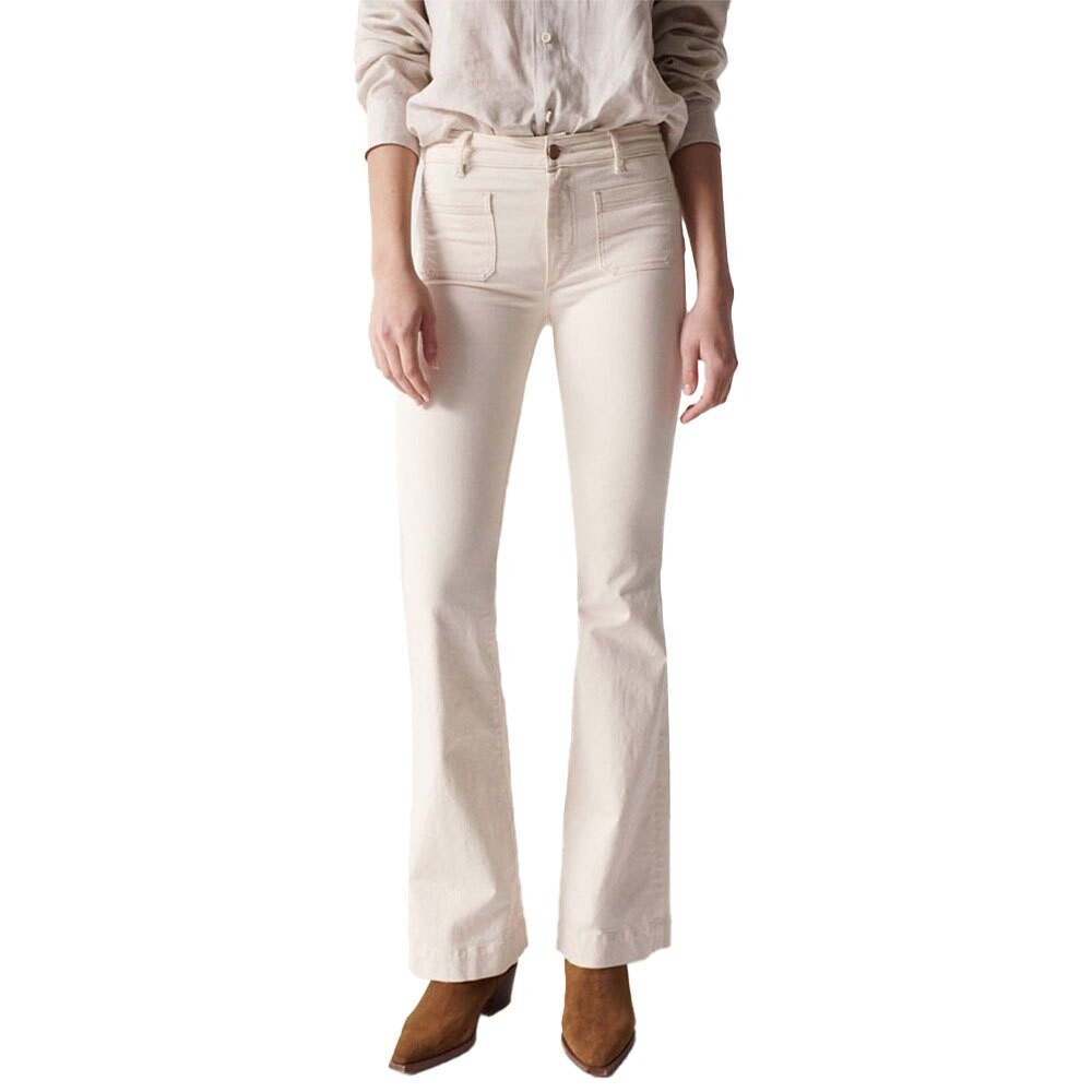 

Джинсы Salsa Destiny Flare Fit, бежевый