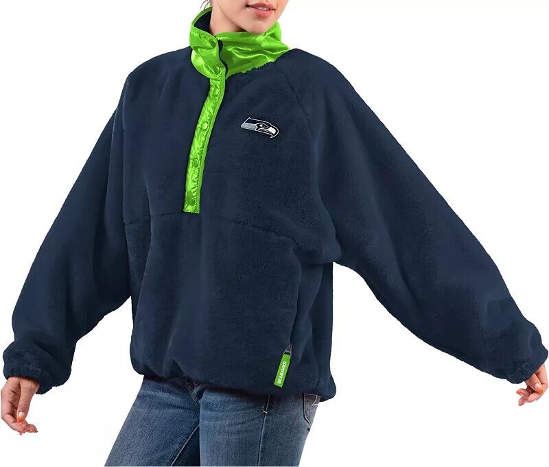 

G-III for Her Женская темно-синяя куртка Seattle Seahawks Centerfield