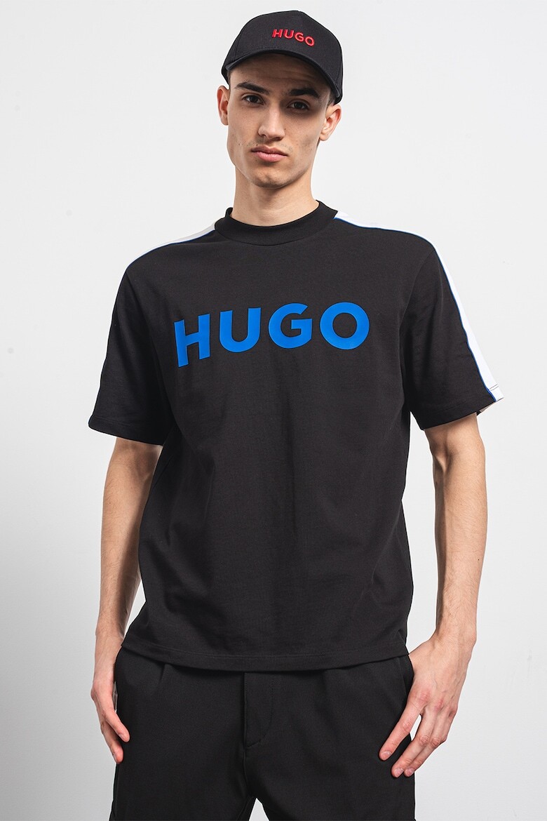 

Футболка Neusebio из хлопка Hugo, черный