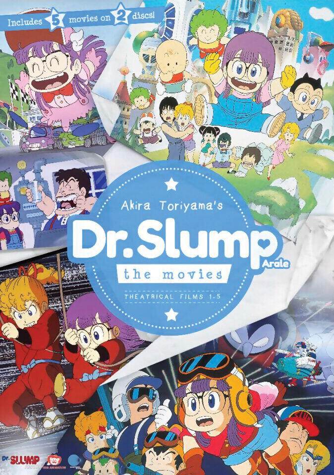 

DVD диск Dr. Slump: The Movies - Films 1-5 - DVD