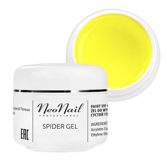 

Гель NEON YELLOW для декора 5 мл NEONAIL Spider