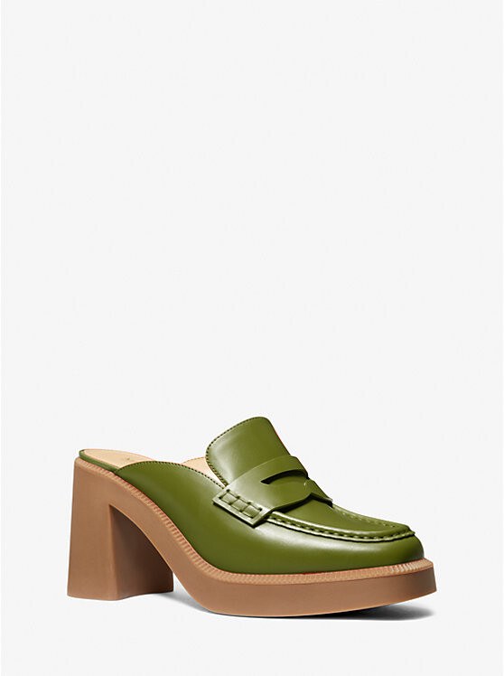 

Мюли Eden Leather Platform Michael Kors, зеленый