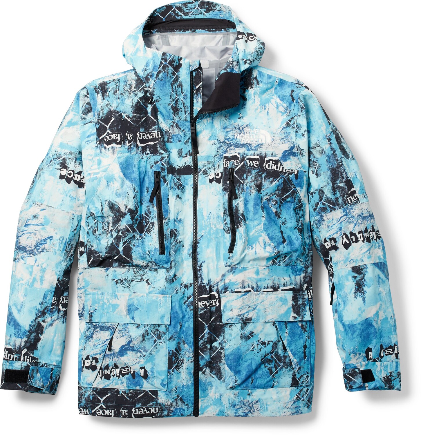 

Куртка-драглайн с принтом — мужская The North Face, синий