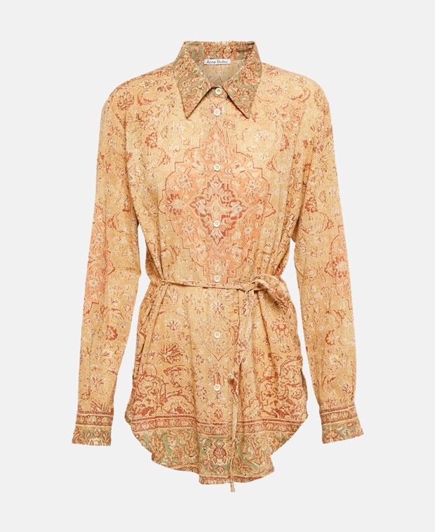 

Блузка для отдыха Acne Studios, персик