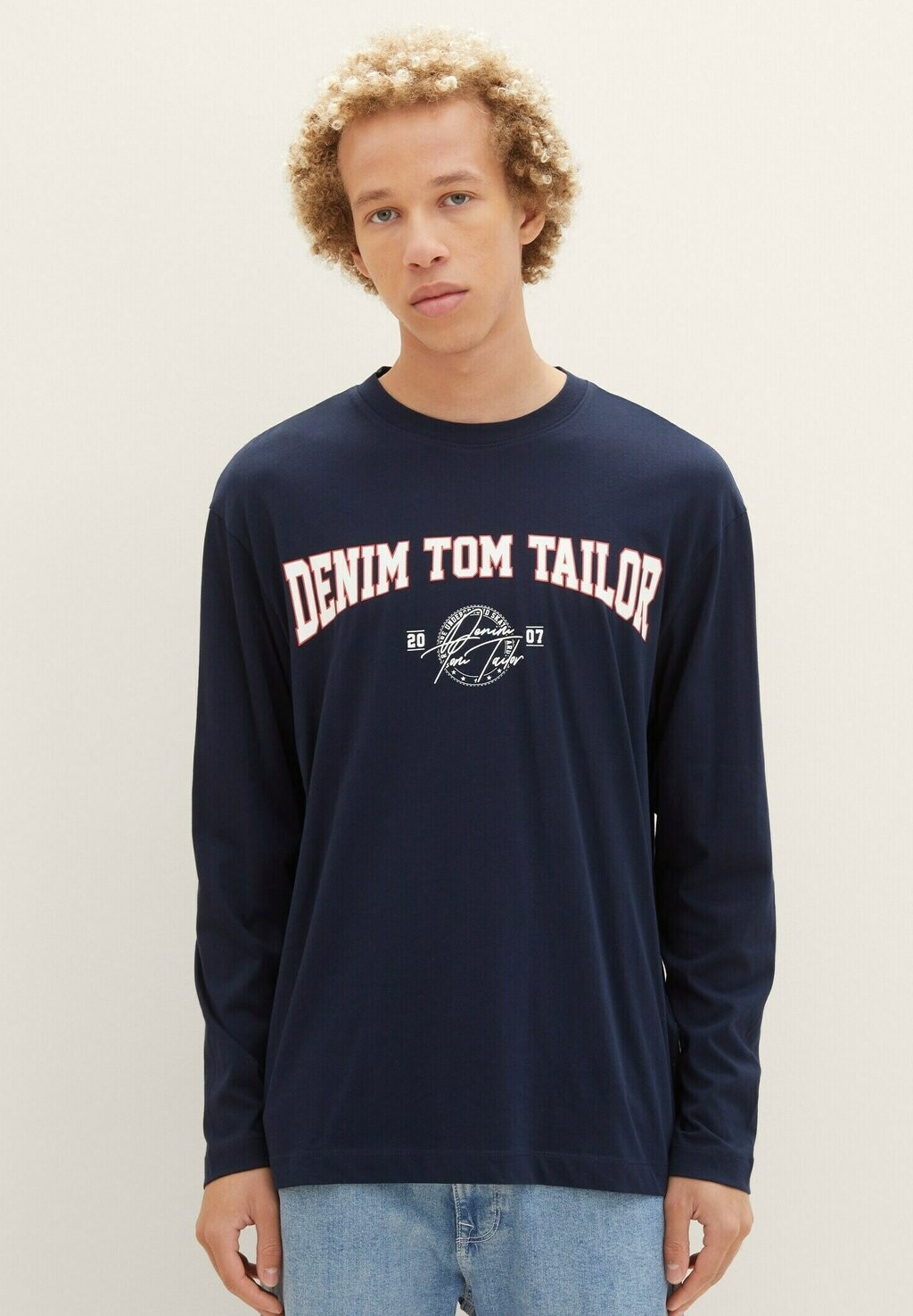 

Рубашка с длинным рукавом TOM TAILOR DENIM, цвет sky captain blue